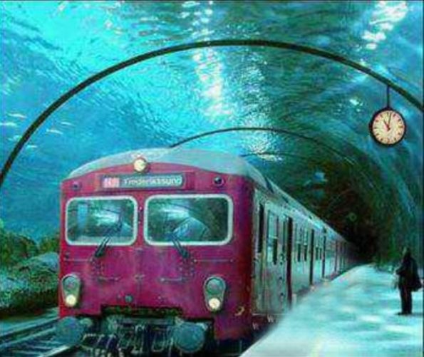 venice underground train