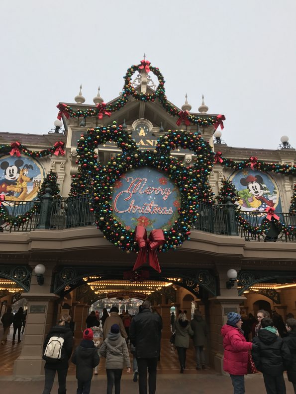 Disney Paris christmas