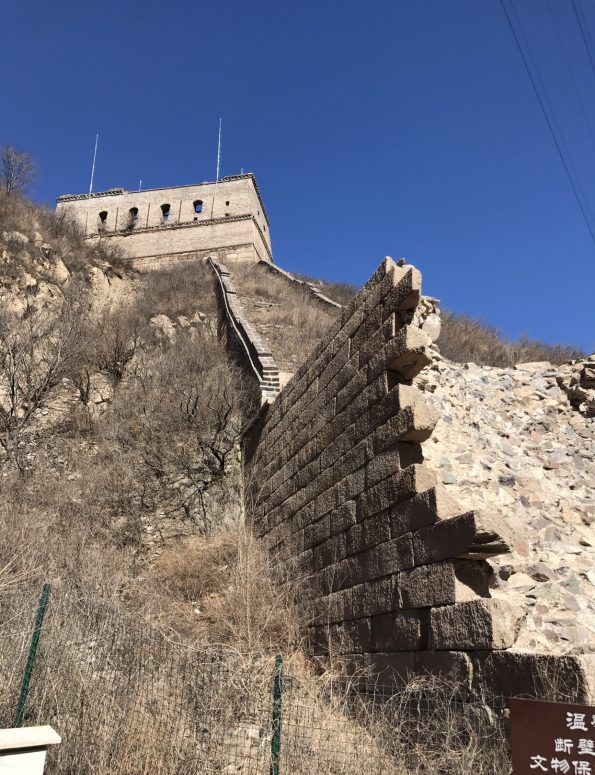 the great wall of china ruins