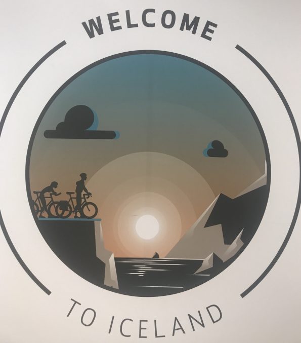 Iceland welcome sign