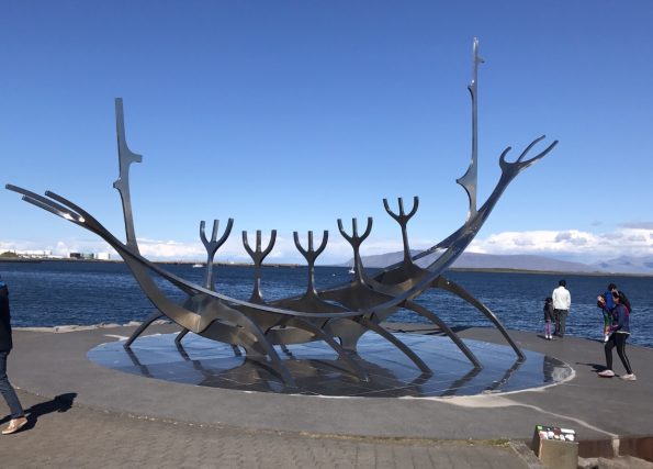 Iceland sculpture