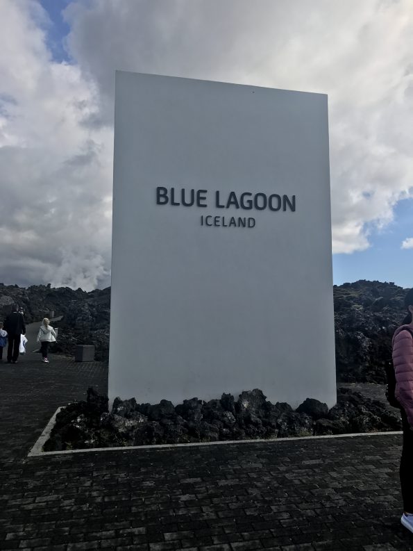 visiting the Blue Lagoon