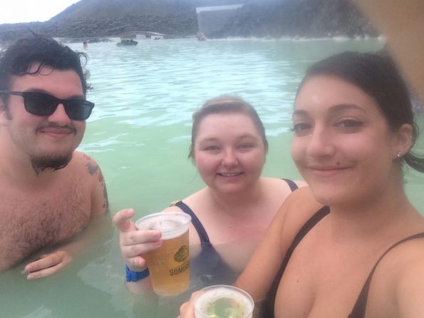 drinks visiting the Blue Lagoon