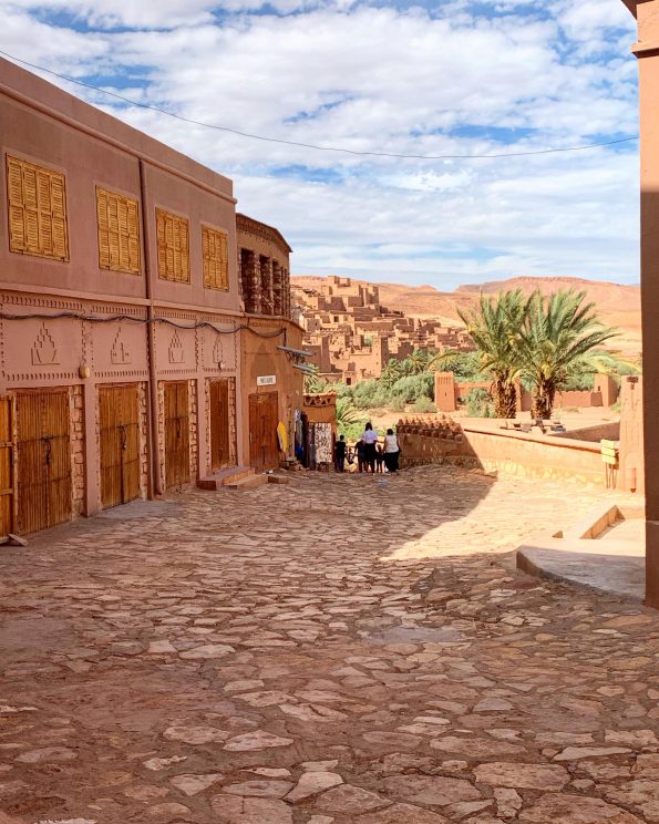 streets in Ouarzazate
